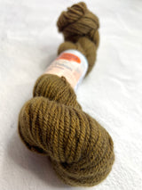 Jade Sapphire 8 Ply Cashmere Yarn in Burnished Gold, soft and luxurious cashmere fiber suitable for knitting or weaving.