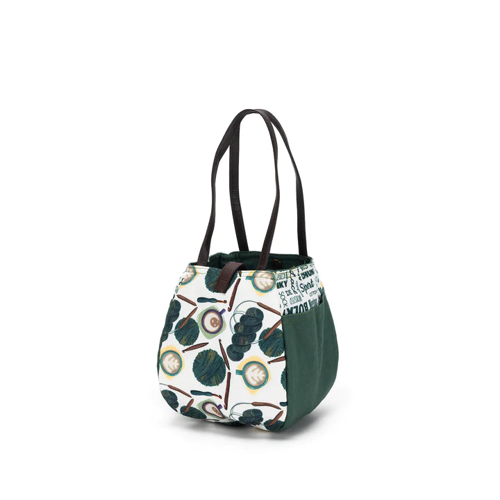Della Q - Fabric Prints Collection -  Rosemary Tote Bag (DQ2023)
