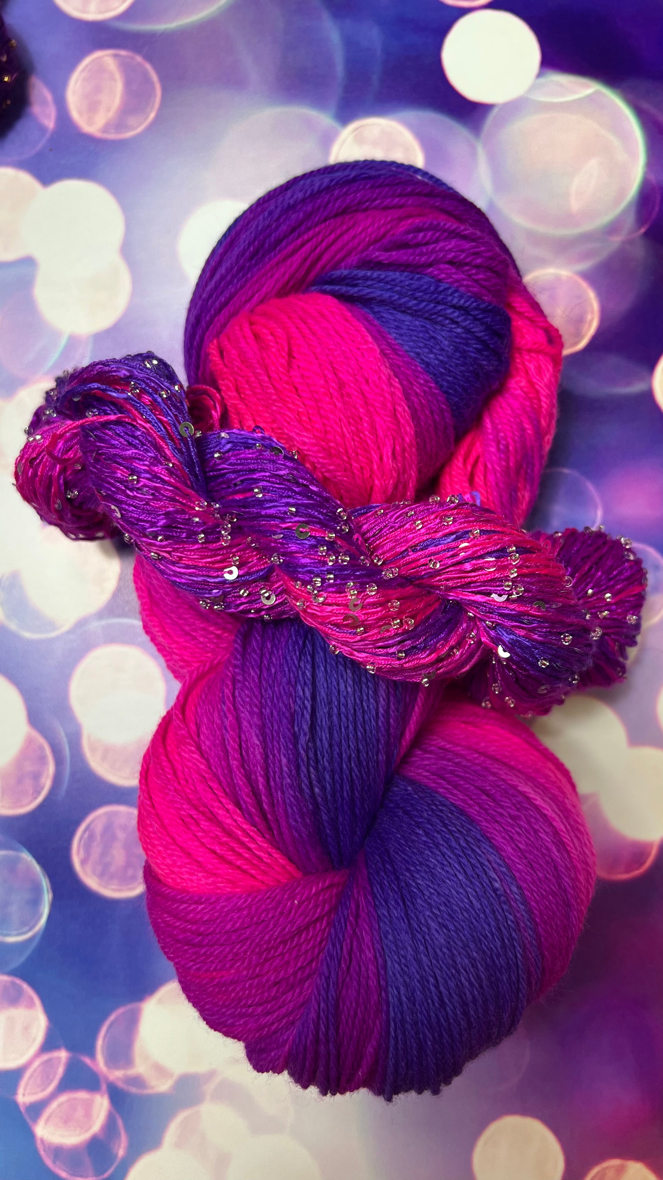 Artyarns | Inspiration Club July 2025 | Purple Sunset Shawl Kit