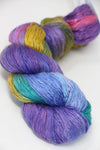 Artyarns Ensemble Light cashmere yarn in F Series colors, showing soft, multicolored skeins with delicate texture.