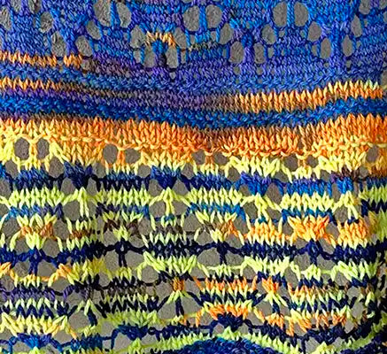 Artyarns | Inspiration Club July 2023 | Summer Sunset Shawl Kit