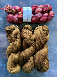 Caramel/Scarlet Garden