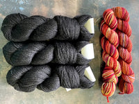 Black/Scarlet Garden