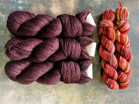 Plum/Scarlet Garden