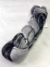 Close-up of Artyarns Regal Silk Yarn H Series highlighting its luxurious silk fibers and vibrant color variations.