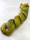 Close-up of Artyarns Regal Silk Yarn H Series highlighting its rich silk texture and vibrant color variations.