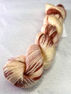 Artyarns Regal Silk Yarn H Series, close-up of shiny silk yarn with rich color highlights and smooth texture.
