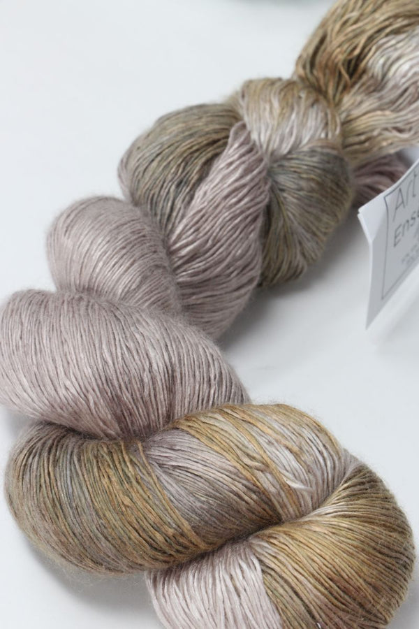 Artyarns Ensemble Light yarn in Cosmic Colors, H Series, 600 Series, showcasing vibrant, soft yarn fibers and colorful skein.