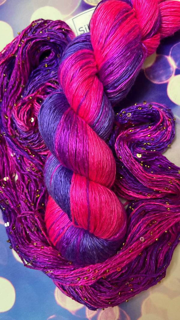 Artyarns | Inspiration Club July 2025 | Purple Sunset Shawl Kit