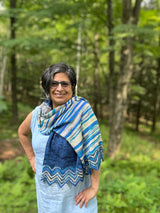 Artyarns | Inspiration Club September 2024 | Chaka Salt Lake Poncho/Wrap Kit