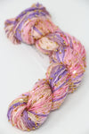 Artyarns Butterfly Garden yarn in merino cloud, colorful skein from Local Yarn Store Day 2026, displayed with knitting pattern.