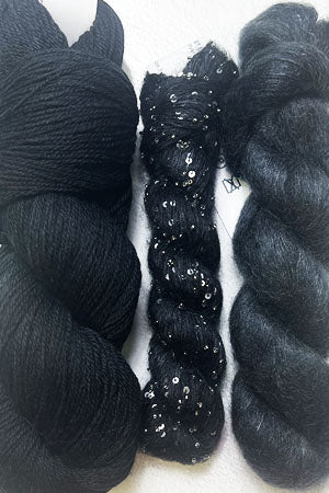 Artyarns - Pope Vergara - Moulin Rouge Sweater Kit - Black (246)