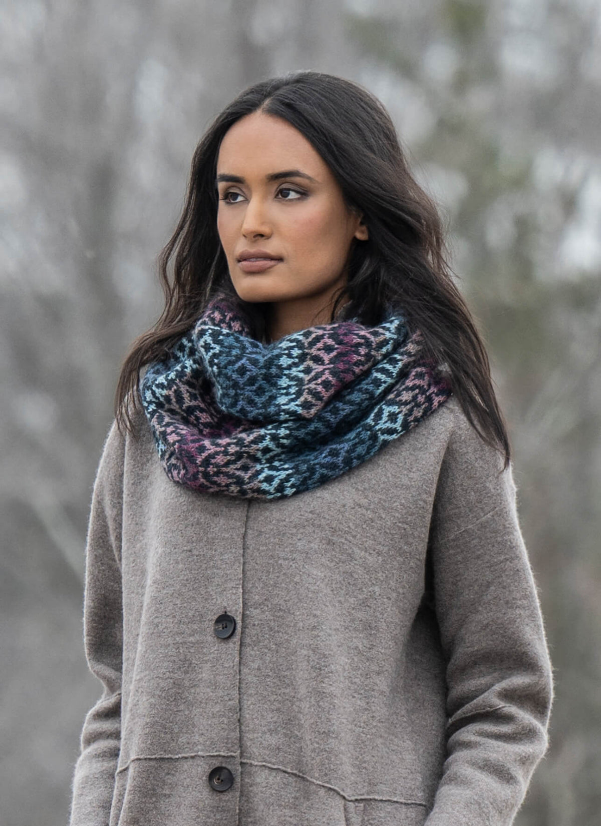 Blue Sky Fibers | Woolstok Light | North Star Cowl Kit