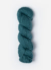 Blue Sky Fibers Suri Merino alpaca and merino yarn in soft blue color, showcasing the smooth, spun fiber strands.