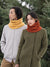 Blue Sky Fibers | Serene Sunset Cowl Kit | Suri Merino (Alpaca + Merino)