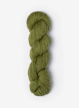 Blue Sky Fibers Baby Alpaca Sport Weight Melange yarn, soft alpaca fiber in a variegated blue and neutral color blend