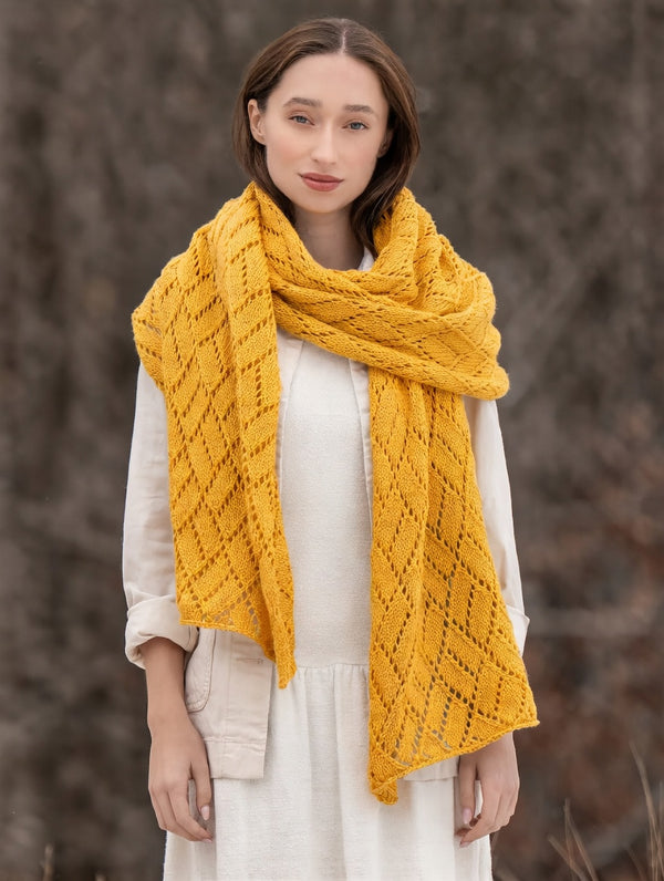 Blue Sky Fibers | Organic Cotton Sport | Sunlight Wrap Knit Kit