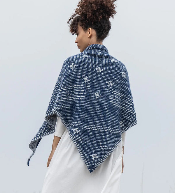 Blue Sky Fibers | Prairie Alpaca & Metalico | Festive Nights Shawl Kit (As Shown)