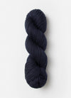 Blue Sky Fibers Sweater Worsted Superwash knitting yarn in soft wool and cotton blend, shown in natural blue color.