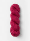 Blue Sky Fibers Sweater Worsted Superwash knitting yarn in soft blue, featuring wool and cotton blend, displayed in a close-up image.