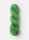 Blue Sky Fibers Sweater Worsted Superwash knitting yarn in blue, soft wool and cotton blend, ideal for cozy sweaters and knitting projects.