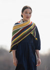 Blue Sky Fibers | Organic Cotton Sport | Camp Ivanhoe Shawl Kit