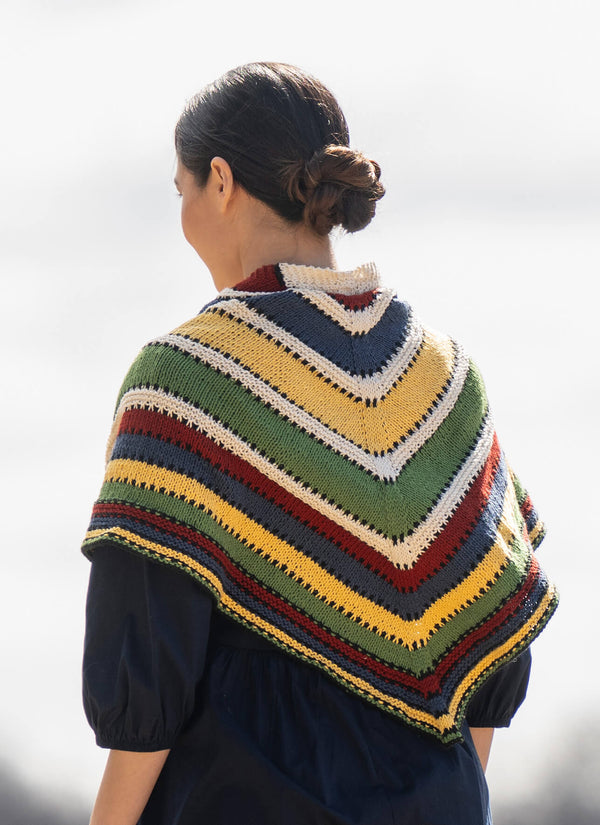 Blue Sky Fibers | Organic Cotton Sport | Camp Ivanhoe Shawl Kit