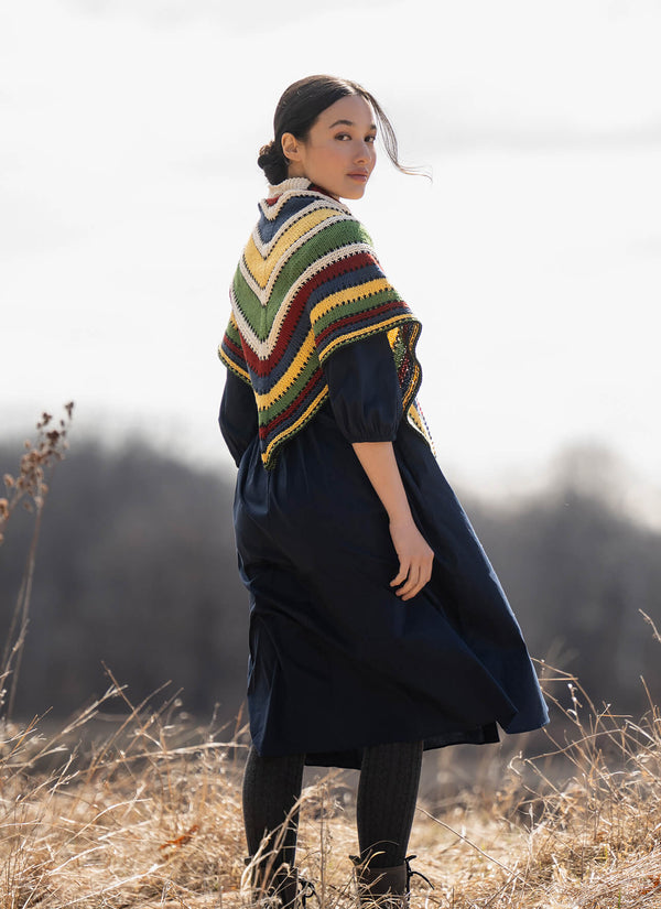 Blue Sky Fibers | Organic Cotton Sport | Camp Ivanhoe Shawl Kit
