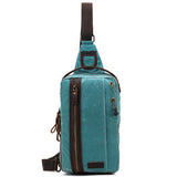 Della Q | Makers Collection | Canvas Mini Messenger