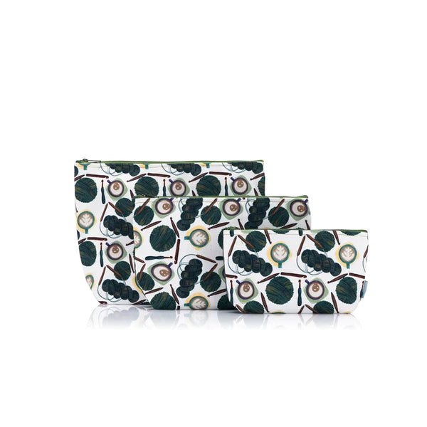 Della Q | Fabric Prints Collection | Mesh + Zip Bags Set (DQ2023)