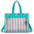 Della Q | Makers Collection | Rainbow Mesh Tote