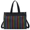 Della Q | Makers Collection | Rainbow Mesh Tote