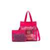 Della Q | Makers Collection | Tall Mesh Tote in Vivid Rose