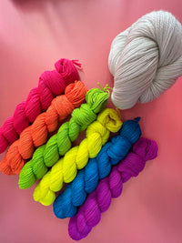 NEON + WHITE