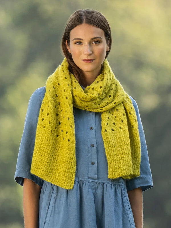 Blue Sky Knit Kit - Aloe Wrap | Prairie Alpaca | Knit kits |