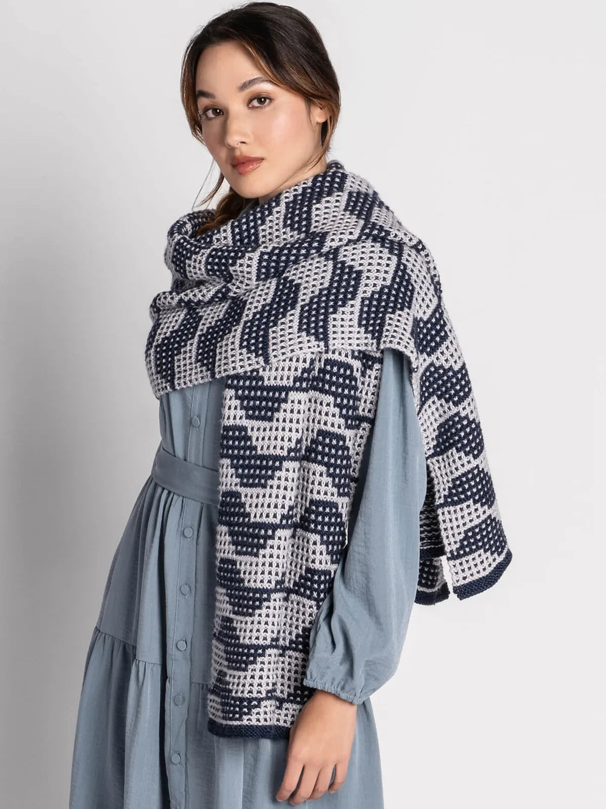 Blue Sky Fibers | Skyland | Market Street Wrap