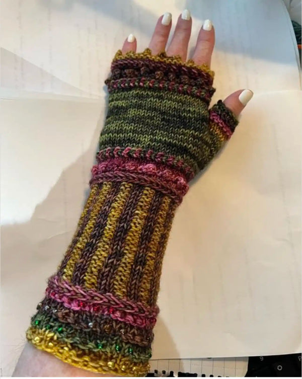 Knit Kits | Tivoli Yarns | Merino Sock | Mackenzie Mitts