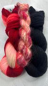Artyarns - Inspiration Club - September 2025 - Ixora Blossoms Shawl Kit