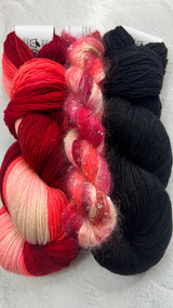 Artyarns | Inspiration Club September 2025 | Ixora Blossoms Shawl Kit
