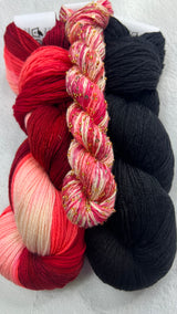 Artyarns | Inspiration Club September 2025 | Ixora Blossoms Shawl Kit