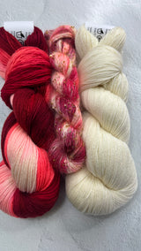Artyarns | Inspiration Club September 2025 | Ixora Blossoms Shawl Kit