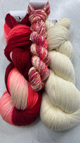 Artyarns | Inspiration Club September 2025 | Ixora Blossoms Shawl Kit