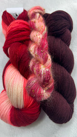 Artyarns | Inspiration Club September 2025 | Ixora Blossoms Shawl Kit