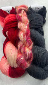 Artyarns | Inspiration Club September 2025 | Ixora Blossoms Shawl Kit