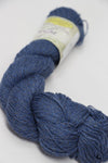 Jade Sapphire Sylph linen and cashmere yarn in jetstream color, showcasing soft, luxurious fibers for knitting or crochet projects.