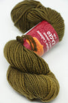 Jade Sapphire Zageo 6 Ply Cashmere yarn in burnished gold color, showcasing soft, luxurious cashmere fibers.