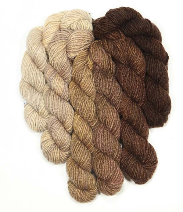 Jade Sapphire | Mini Ombre Kits | 6 Ply Zageo Cashmere