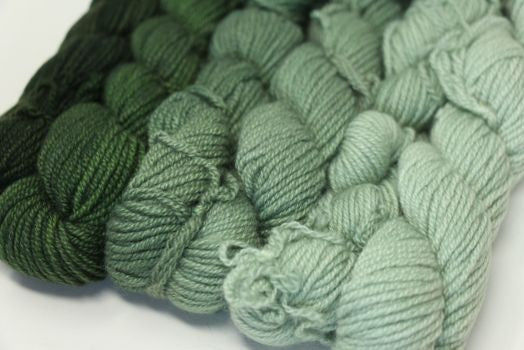 Jade Sapphire | Mini Ombre Kits | 6 Ply Zageo Cashmere