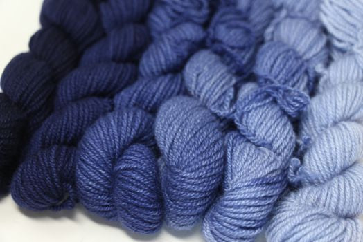 Jade Sapphire | Mini Ombre Kits | 6 Ply Zageo Cashmere
