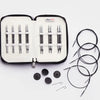 KnitPro interchangeable needle sets | KARBONZ | Special (4in) Midi Set (7 tip sizes)